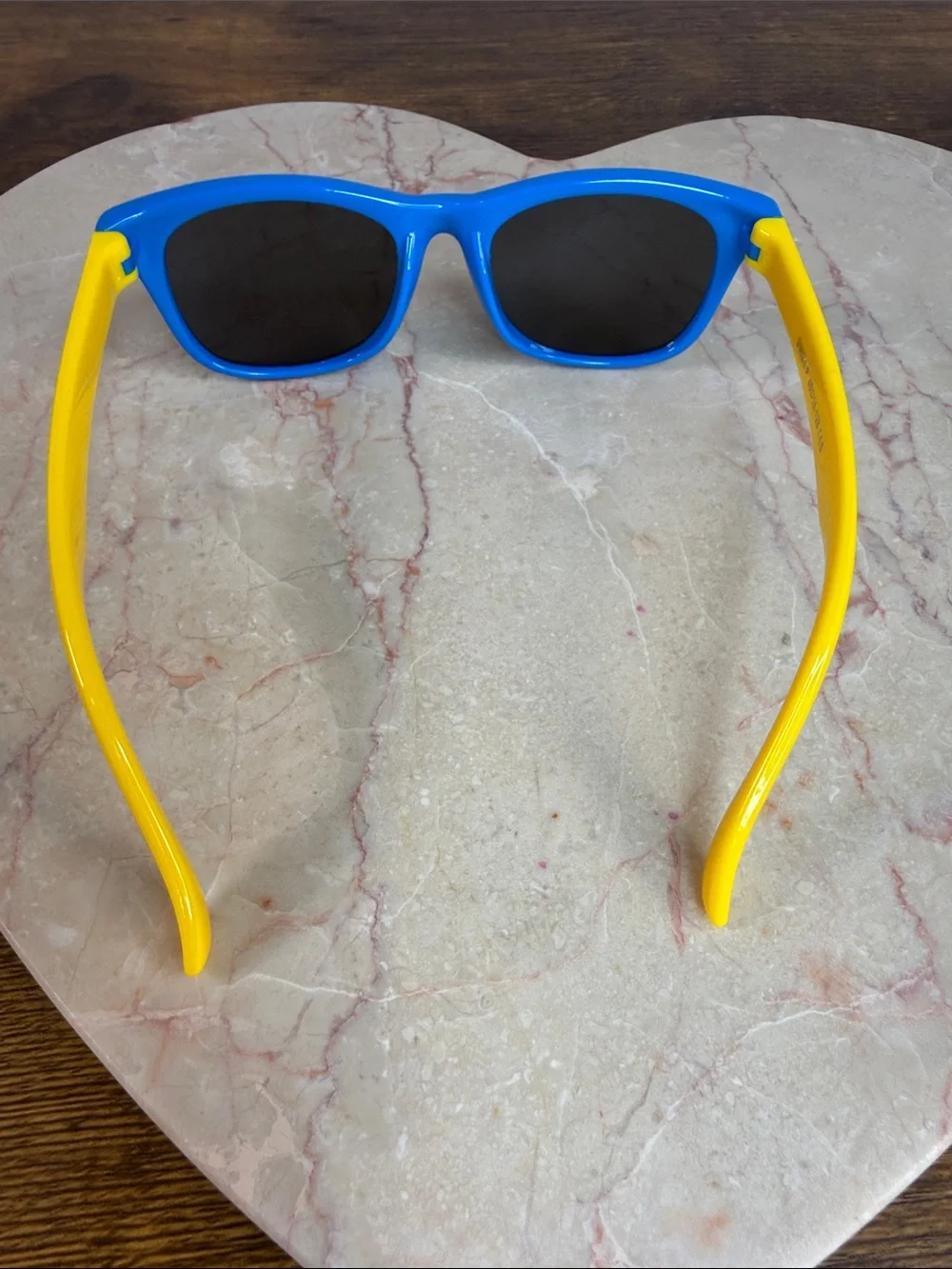 Kids Blue and Yellow Sunglasses